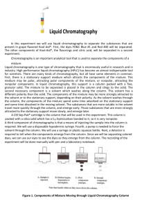 Liquid Chromatography Lab