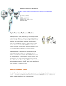 Strykey Howmedica Orthopaedics