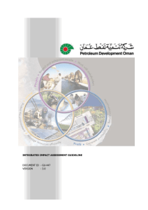 Integrated Impact Assessment Guidelines
