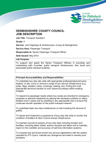 Job Description - Denbighshire County Council