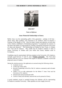 Bobby Jones scholarship - guidance notes for referees