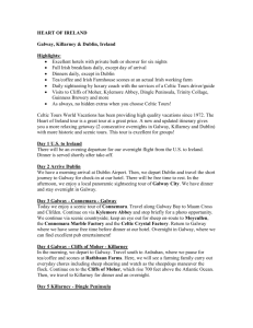 Celtic Tours World Vacations Print Itinerary Edited