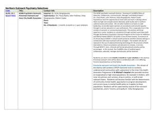 Northern Outreach Psychiatry