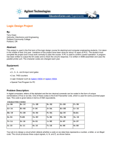 Logic Design Project