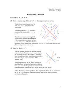 answers to homework 4