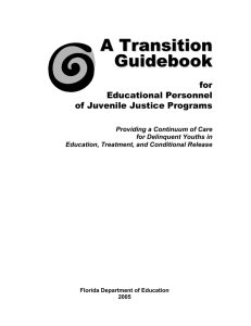 Transition Guidebook - Florida Department of Education