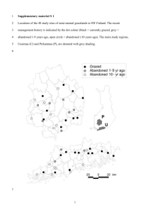 Relative contributions of local and regional factors on species