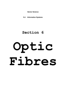 Optic Fibres