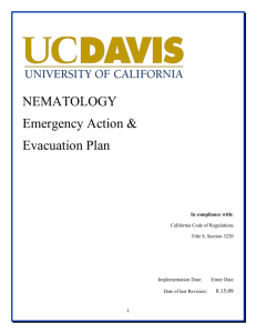 Emergency Responce and Evacuation Guide