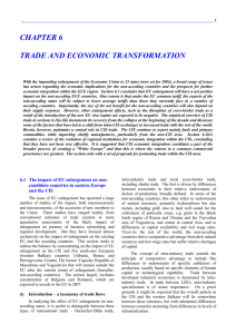 Trade and Economic Transformation