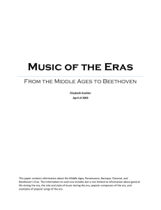 Music of the Eras[1]