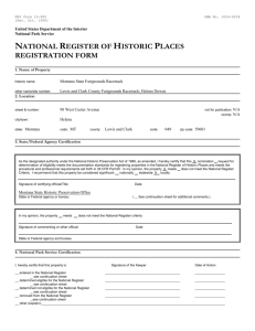NPS Form 10-900