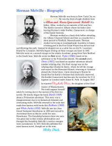 Herman Melville - Biography