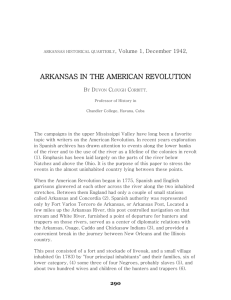 ARKANSAS HISTORICAL QUARTERLY, Volume 1, December 1942,