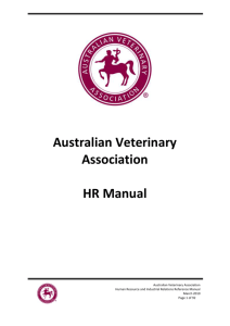 7. Leave - Australian Veterinary Association Practice Management