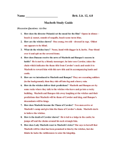 Macbeth Study Guide 2010 completed