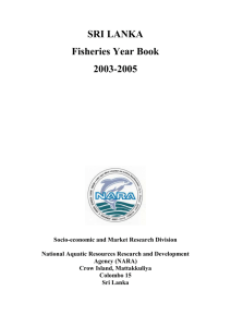 sri lanka - National Aquatic Resources Research and Development