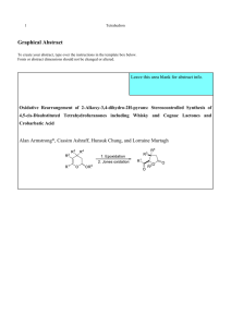 Armstrong, A - Oxidative rearrangement - Spiral