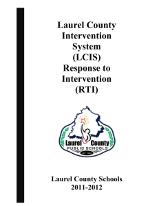 Introduction - Laurel County Schools