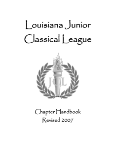 LJCL Constitution and Handbook