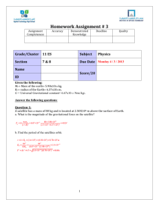 Homework Assignment # 3 Assignment Completeness Accuracy