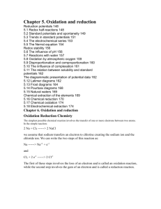 CHEM 481c5-redox