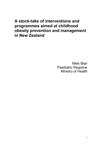 Abstract - The Paediatric Society of New Zealand