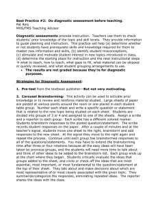 Best Practice #2 – Do Diagnostic Assessment Before Teaching