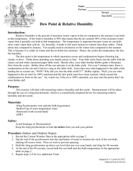 What is high humidity image