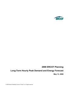 2008 Long-Term Hourly Demand Energy Forecast