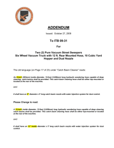 ADDENDUM Issued: October 27, 2009 To ITB 09