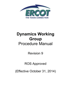 DWG Procedure Manual Revision 9
