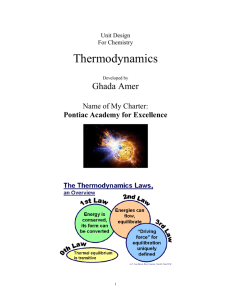 Thermodynamics