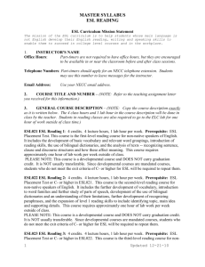 esl021 esl reading 1 - NECC Faculty & Staff
