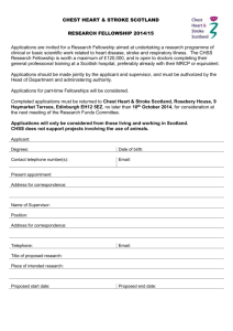 CHSS Research 2014-15 Fellowship application form