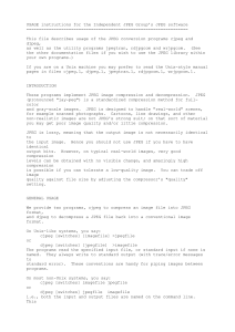 cjpeg - UnixWare 7 Documentation