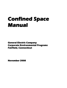 GE Confined Space Entry Manual