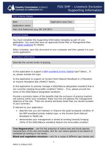 Livestock exclusion supporting information template (MS Word 387K)