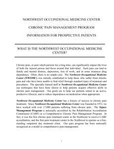 NWOMC Patient Handbook - Northwest Occupational Medicine Center