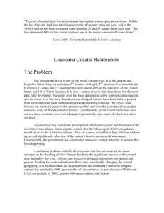 Coastal Restoration Readings