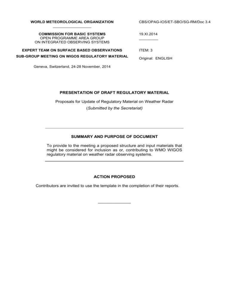 proposals-for-update-of-regulatory-material-on-weather-radar