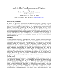 Fuel Tank Protection - International Society of Air Safety