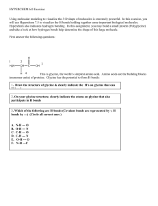 Hyperchem worksheet