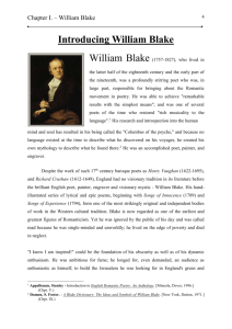 Introducing William Blake