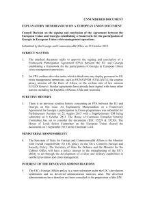 Explanatory Memorandum Template - FCO amended