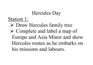 Hercules Day - Primary Resources