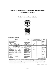 threat characterization and management