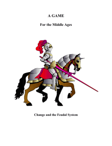 Complete handbook on the Feudal Game