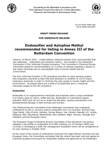 Press release - Rotterdam Convention