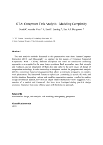 6. Formalism for GTA - Afdeling Informatica, Vrije Universiteit